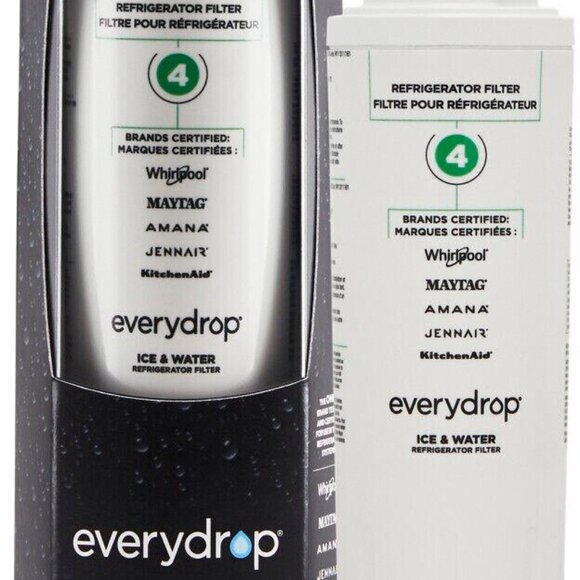 EveryDrop by Whirlpool EDR4RXD1 Refrigerator Ice Filter 4 (4 Pack) NEW - Picture 4 of 5